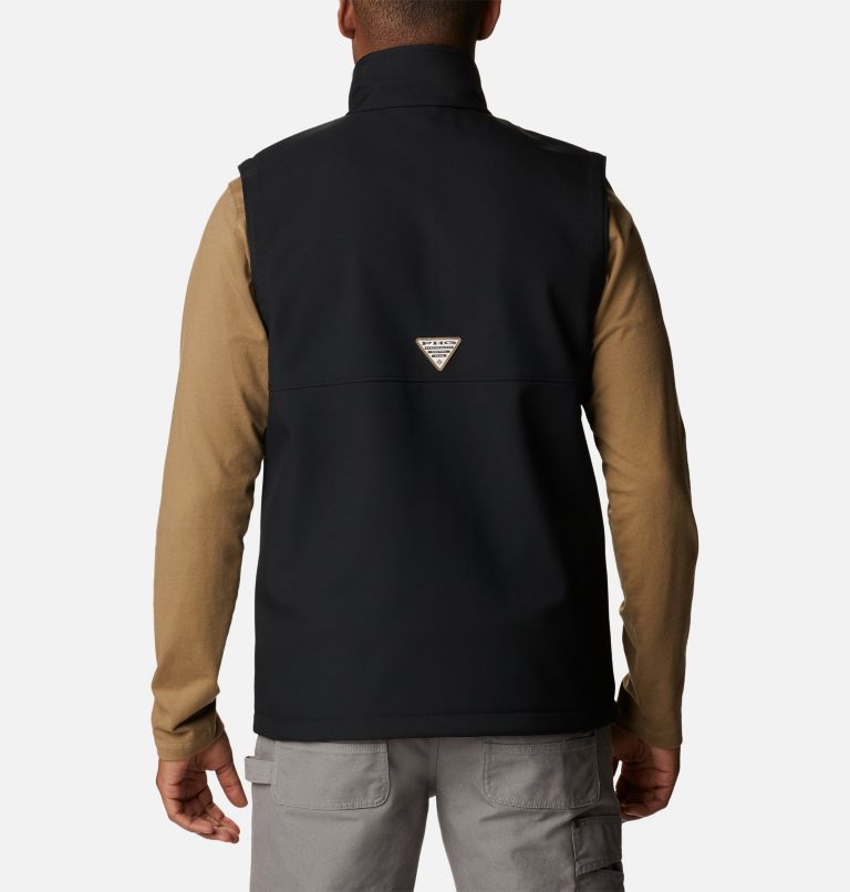 Thumbnail: Men's PHG Ascender Softshell Vest, Color: Black, RT Edge, image 2
