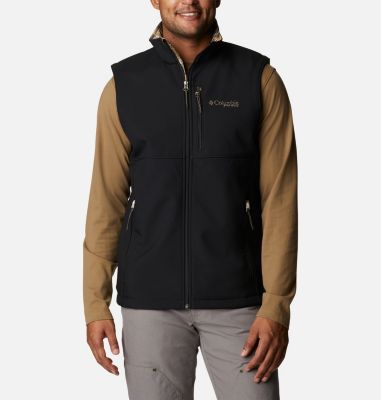 Columbia Men's Marquam Peak Fusion Vest, Black, Small at  Men's  Clothing store