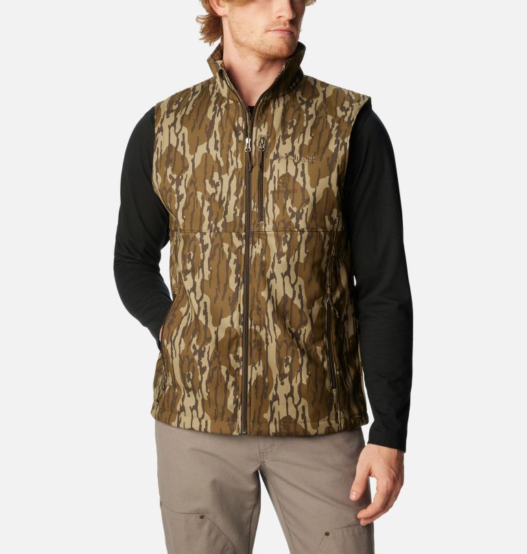 Columbia Men's PHG Ascender Softshell Vest - L - BrownCamo