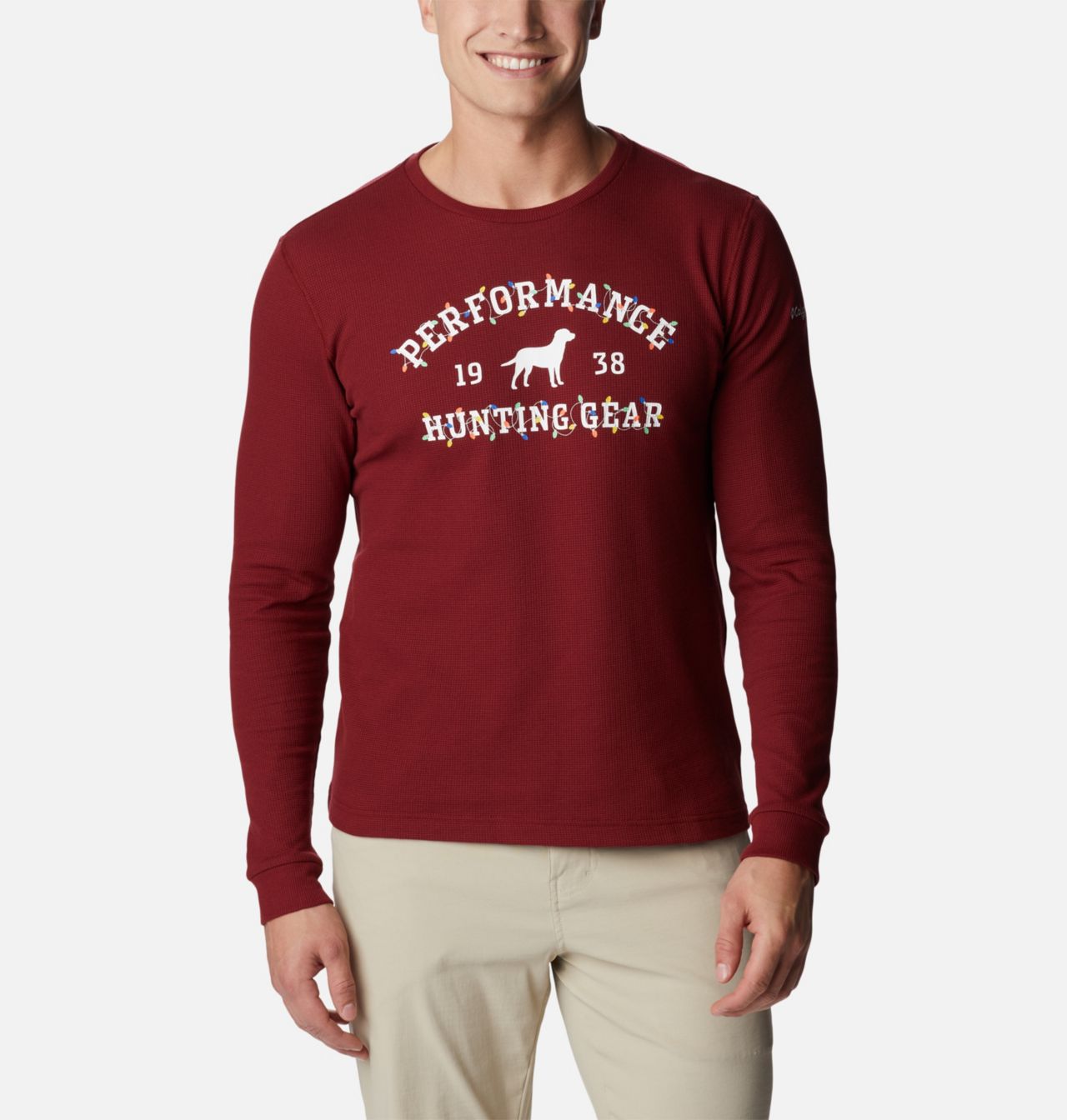 Men's PHG™ University Waffle Long Sleeve Shirt 1