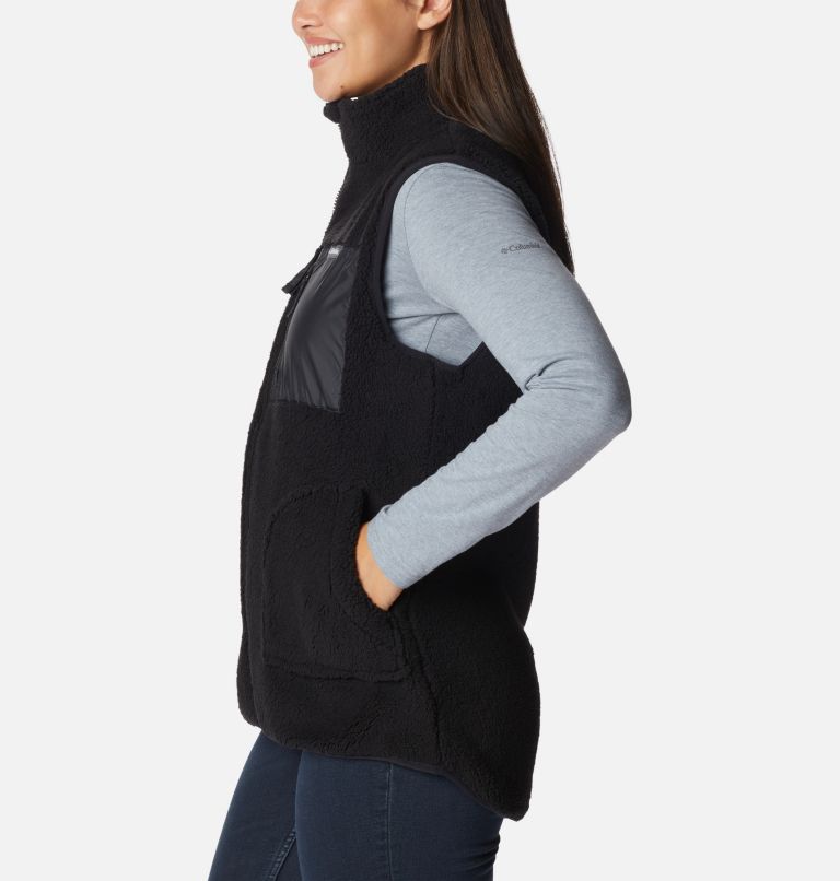 Women's Holly Hideaway Vest, Color: Black, image 3