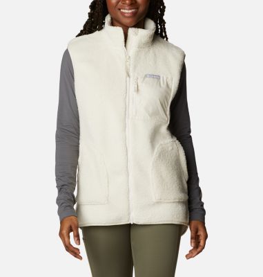 SOFRA LADIES POLAR FLEECE VEST PLUS SIZE (LPF100X_NVY) – Uni