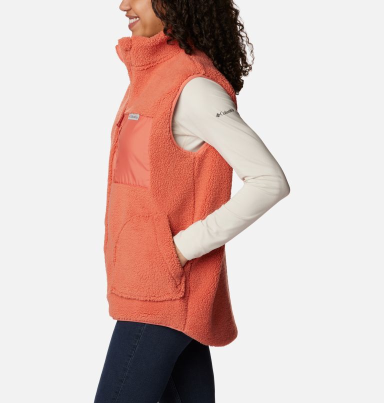 Women's Holly Hideaway Vest, Color: Faded Peach, image 3