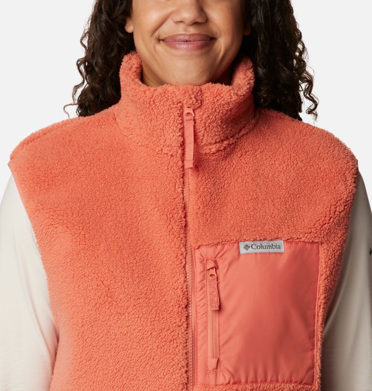 Women's Holly Hideaway Vest, Color: Faded Peach, image 4