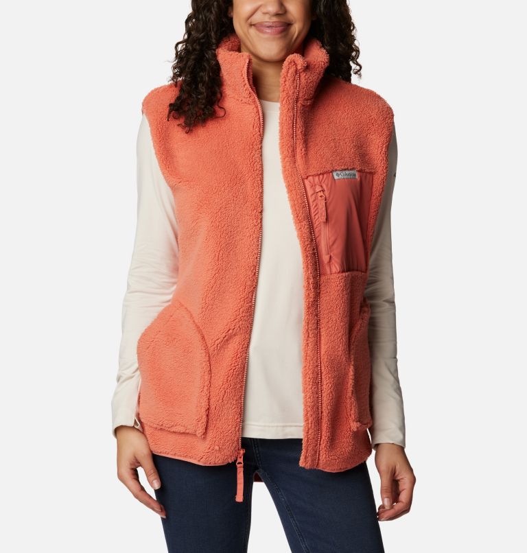 Thumbnail: Women's Holly Hideaway Vest, Color: Faded Peach, image 6