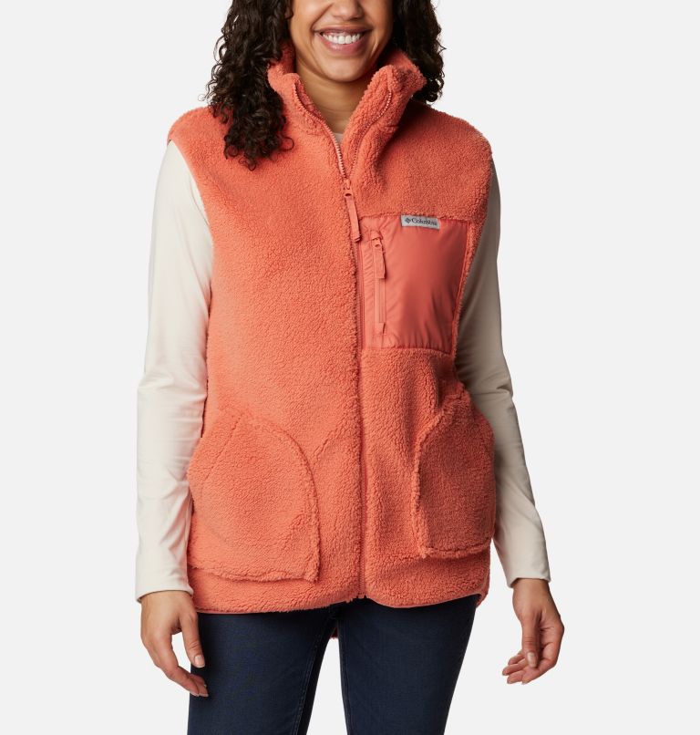 Thumbnail: Women's Holly Hideaway Vest, Color: Faded Peach, image 1