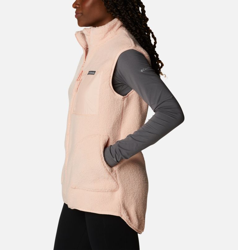 Women's Holly Hideaway Vest, Color: Peach Blossom, image 3