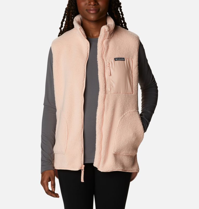 Thumbnail: Women's Holly Hideaway Vest, Color: Peach Blossom, image 6