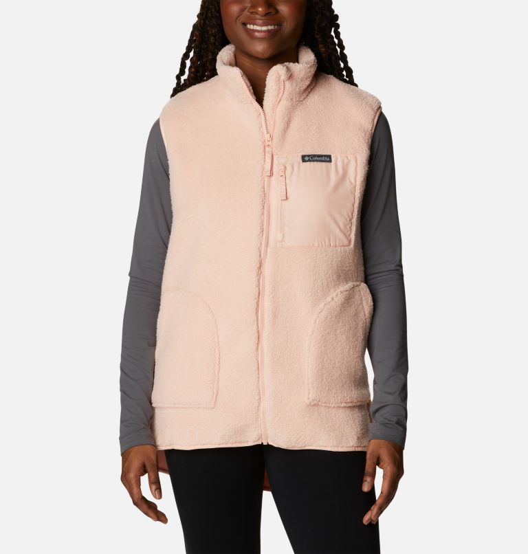 Women's Holly Hideaway Vest, Color: Peach Blossom, image 1