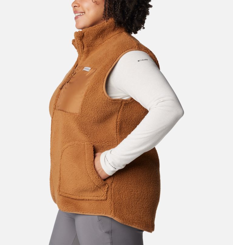 Columbia fleece best sale vest plus size