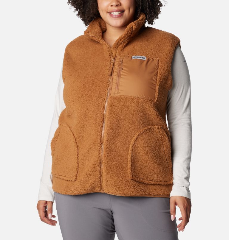 Columbia fleece cheap vest plus size