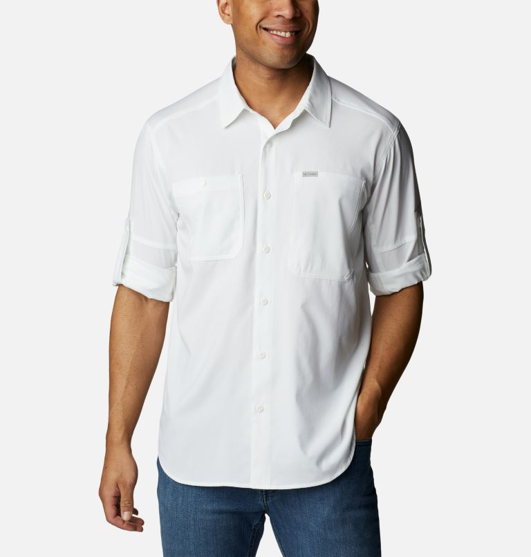 Men's Silver Ridge Utility Lite Shirt, Color: White, image 7