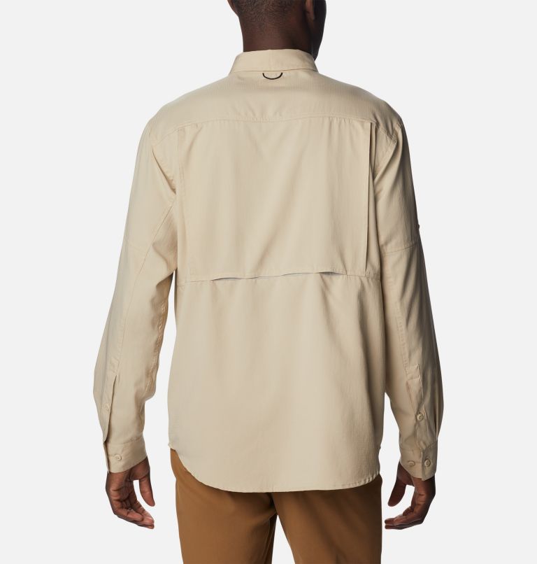 Men's Silver Ridge Utility Lite Long Sleeve Shirt, Color: Ancient Fossil, image 2