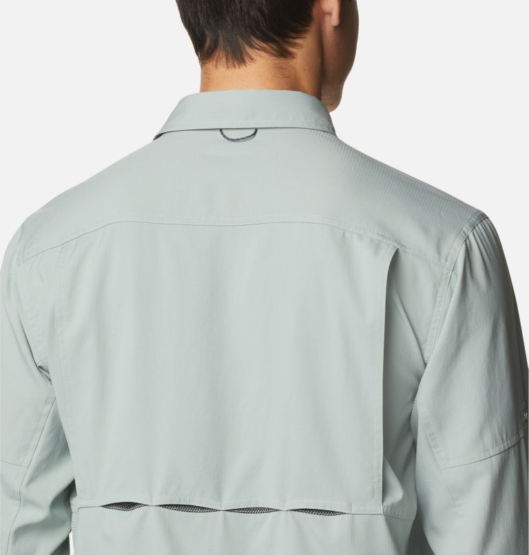 Men's Silver Ridge Utility Lite Long Sleeve Shirt, Color: Niagara, image 5