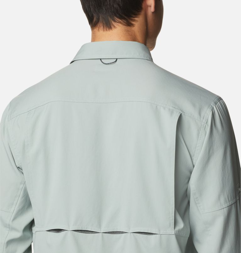Thumbnail: Men's Silver Ridge Utility Lite Long Sleeve Shirt, Color: Niagara, image 5