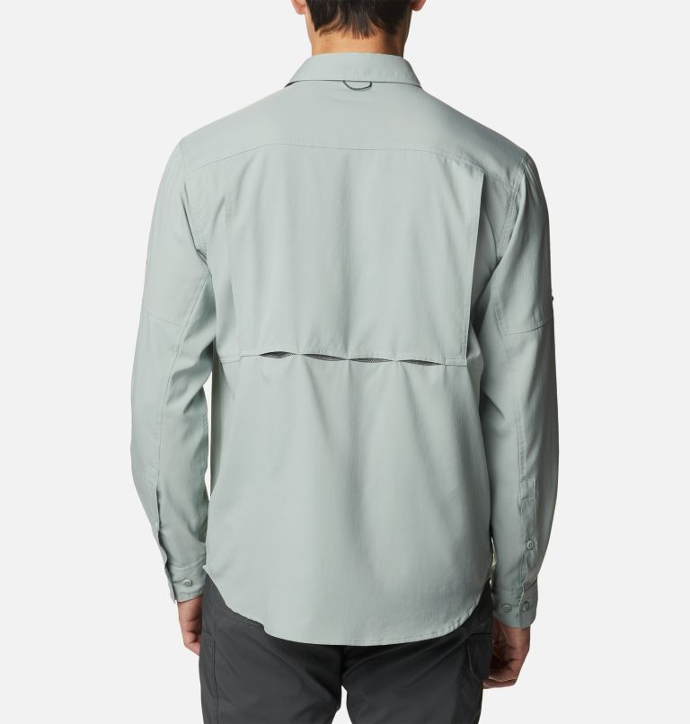 Men's Silver Ridge Utility Lite Long Sleeve Shirt, Color: Niagara, image 2