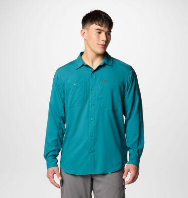 Men's Silver Ridge Utility Lite Shirt, Color: River Blue, image 1