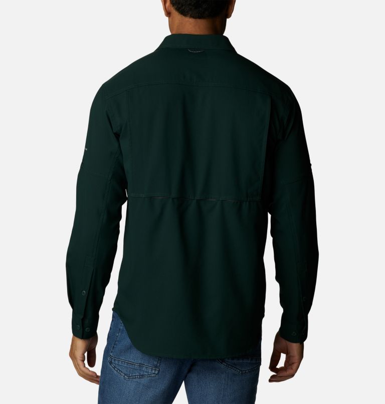 Thumbnail: Men's Silver Ridge Utility Lite Long Sleeve Shirt - Tall, Color: Spruce, image 2