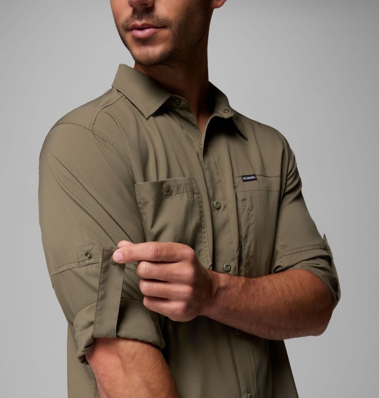 Silver Ridge Utility Lite Long Sleeve, Color: Stone Green, image 6