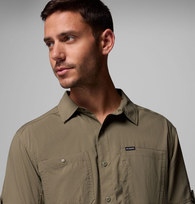 Silver Ridge Utility Lite Long Sleeve, Color: Stone Green, image 7