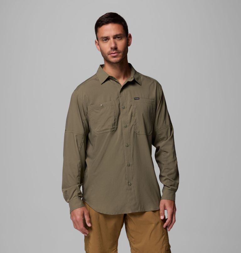 Silver Ridge Utility Lite Long Sleeve, Color: Stone Green, image 1