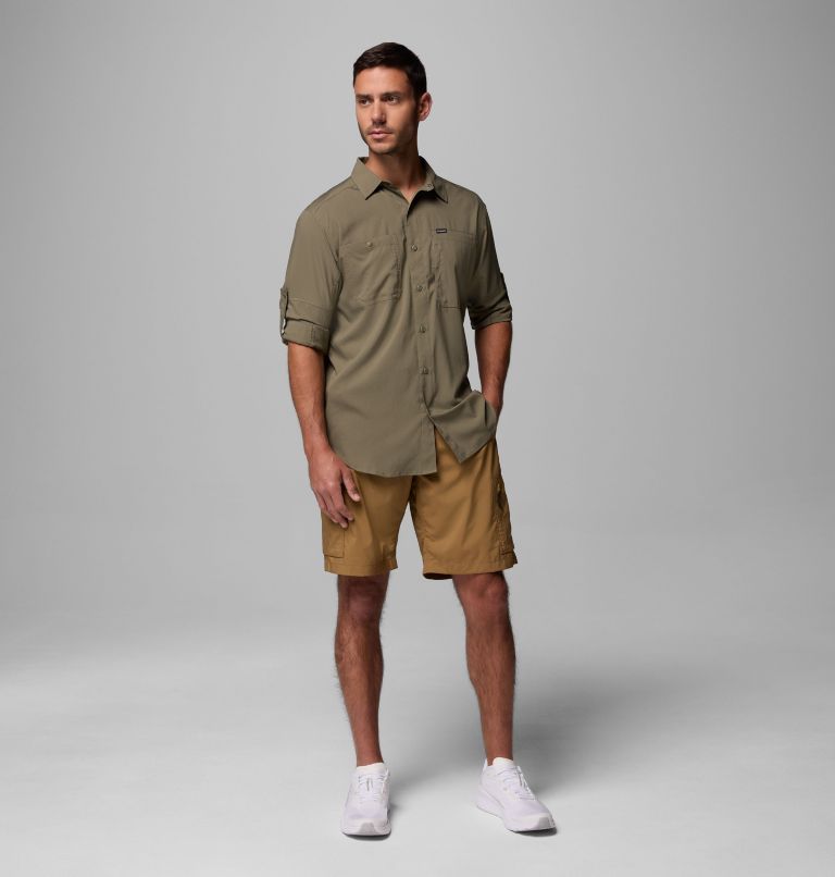Silver Ridge Utility Lite Long Sleeve, Color: Stone Green, image 2