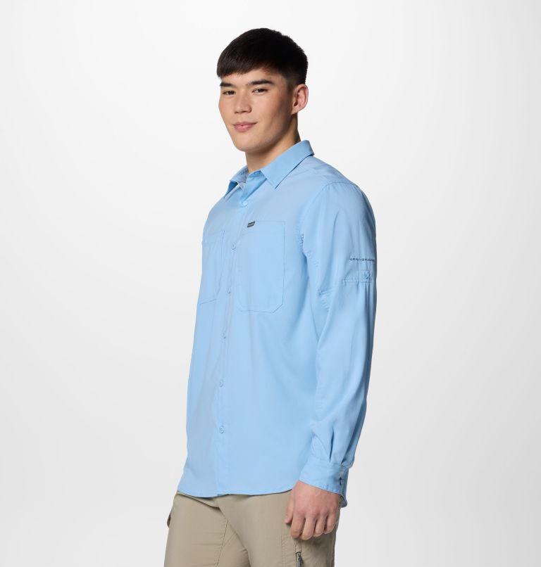 Men's Silver Ridge Utility Lite Shirt, Color: Ripple Blue, image 3