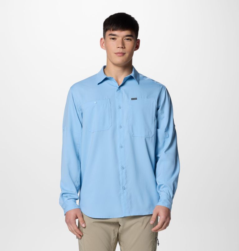 Men's Silver Ridge Utility Lite Shirt, Color: Ripple Blue, image 1