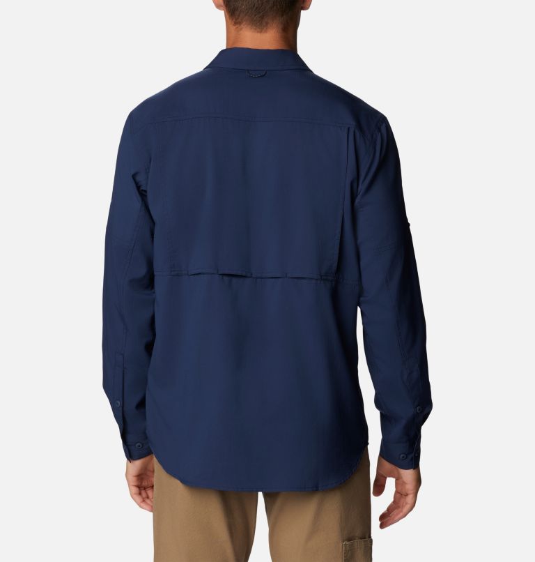 Men's Silver Ridge Utility Lite Long Sleeve Shirt, Color: Collegiate Navy, image 2