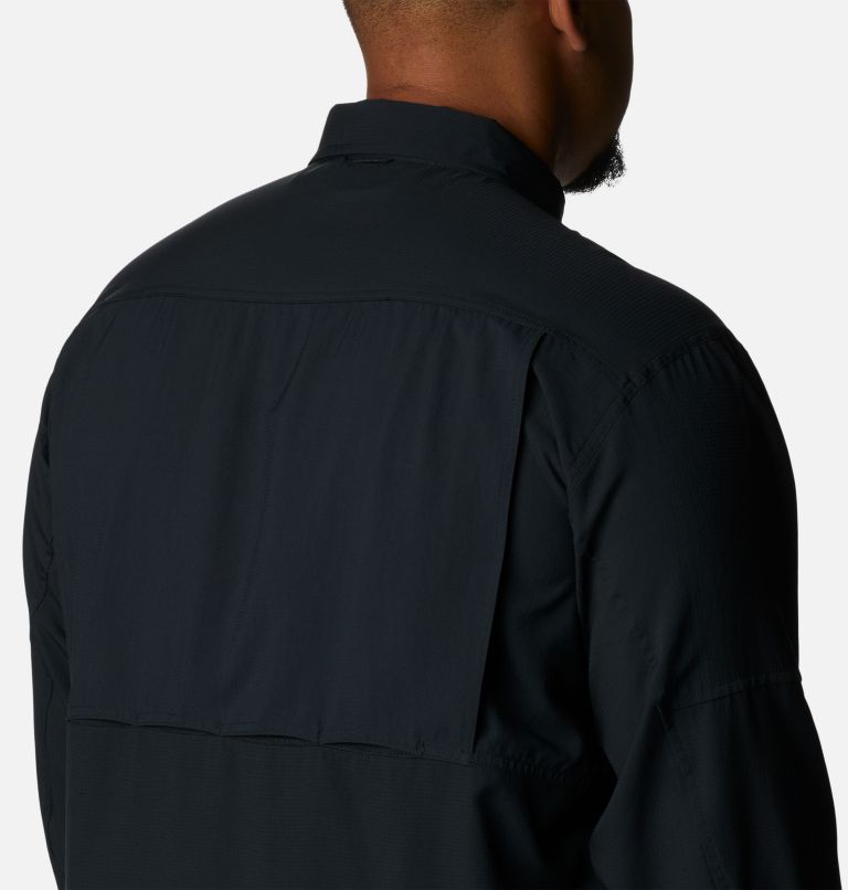Men's Silver Ridge Utility Lite Long Sleeve Shirt - Big, Color: Black, image 5