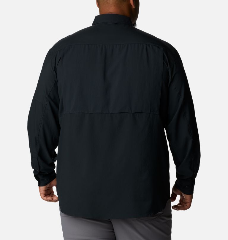 Men's Silver Ridge Utility Lite Long Sleeve Shirt - Big , Color: Black, image 2