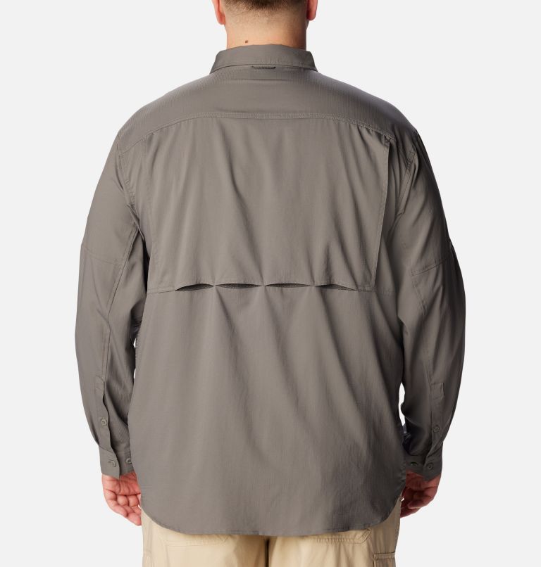 Men's Silver Ridge Utility Lite Long Sleeve Shirt - Big , Color: City Grey, image 2