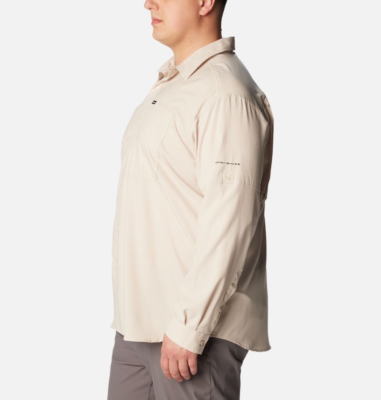 Men's Silver Ridge Utility Lite Long Sleeve Shirt - Big, Color: Dark Stone, image 3