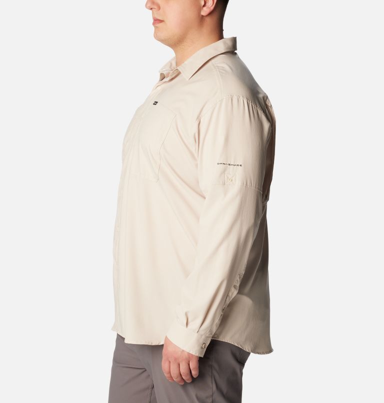 Men's Silver Ridge Utility Lite Long Sleeve Shirt - Big , Color: Dark Stone, image 3