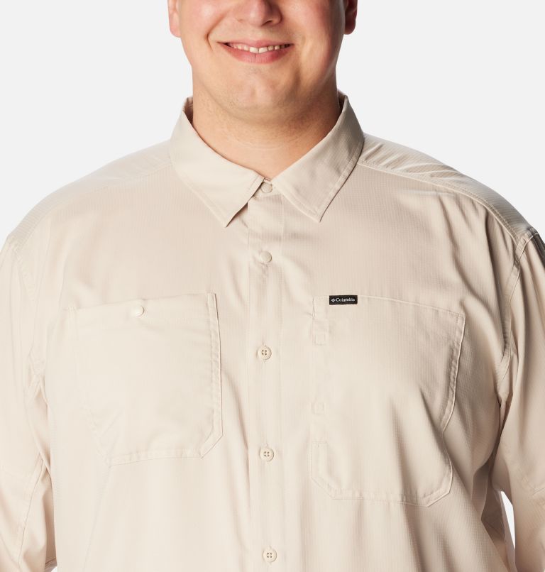 Thumbnail: Men's Silver Ridge Utility Lite Long Sleeve Shirt - Big , Color: Dark Stone, image 4
