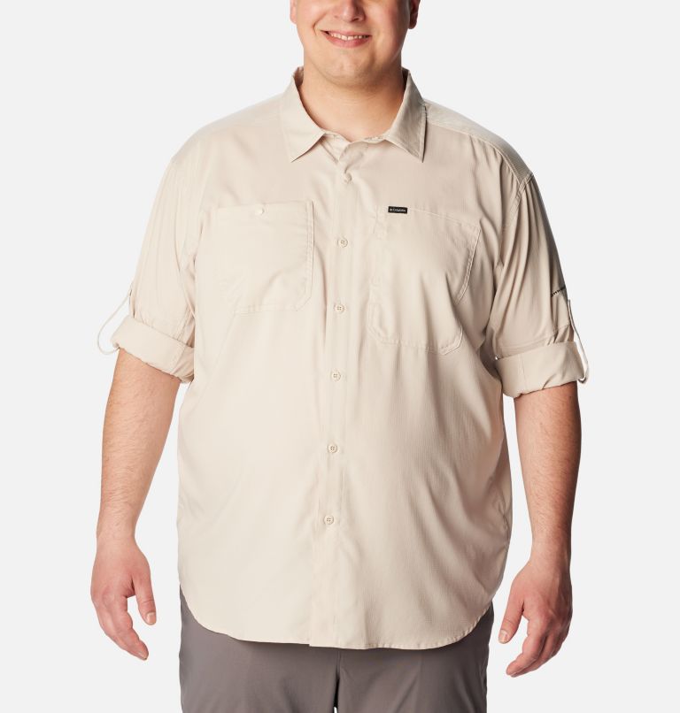 Men's Silver Ridge Utility Lite Long Sleeve Shirt - Big , Color: Dark Stone, image 7