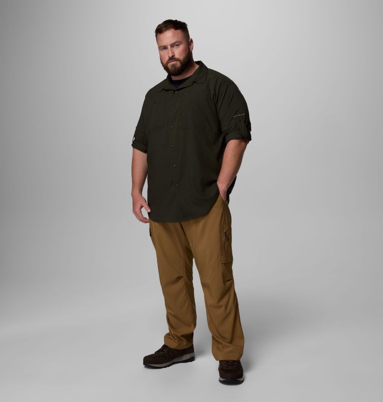 Men's Silver Ridge Utility Lite Long Sleeve Shirt - Big, Color: Greenscape, image 2