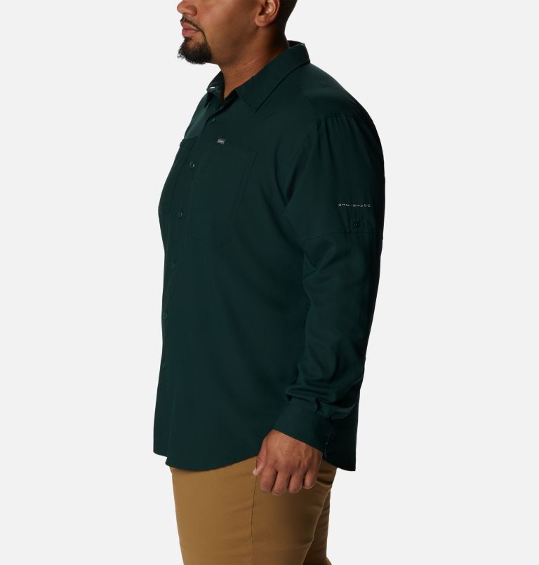 Men's Silver Ridge Utility Lite Long Sleeve Shirt - Big, Color: Spruce, image 3