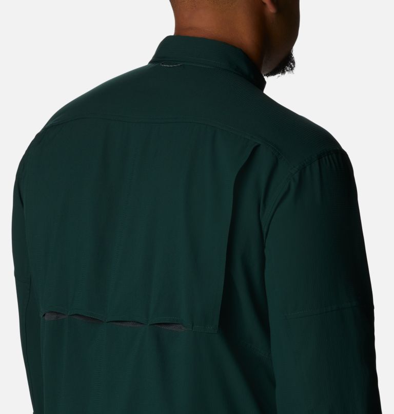 Men's Silver Ridge Utility Lite Long Sleeve Shirt - Big, Color: Spruce, image 5