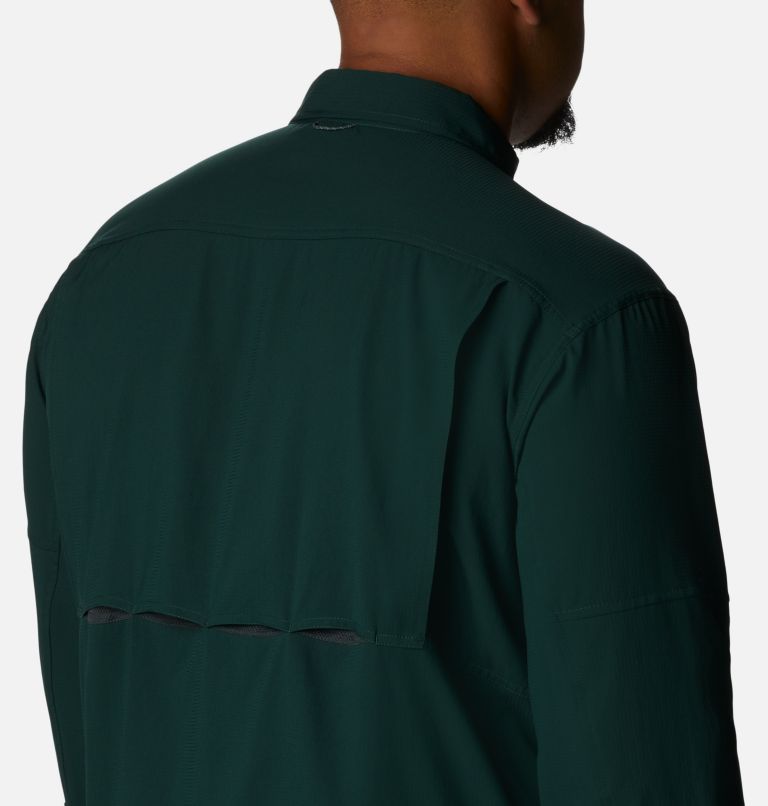 Men's Silver Ridge Utility Lite Long Sleeve Shirt - Big , Color: Spruce, image 5