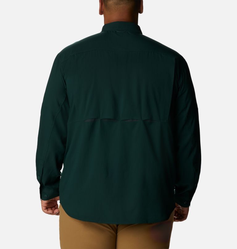 Men's Silver Ridge Utility Lite Long Sleeve Shirt - Big, Color: Spruce, image 2
