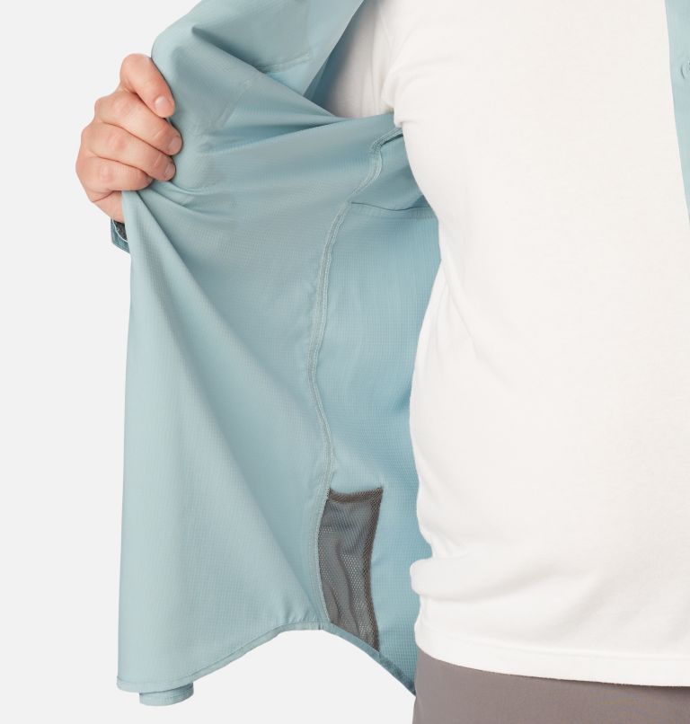 Thumbnail: Men's Silver Ridge Utility Lite Long Sleeve Shirt - Big , Color: Stone Blue, image 5