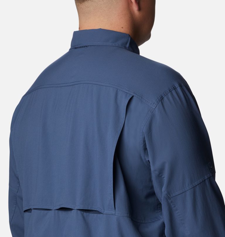Men's Silver Ridge Utility Lite Long Sleeve Shirt - Big, Color: Dark Mountain, image 5