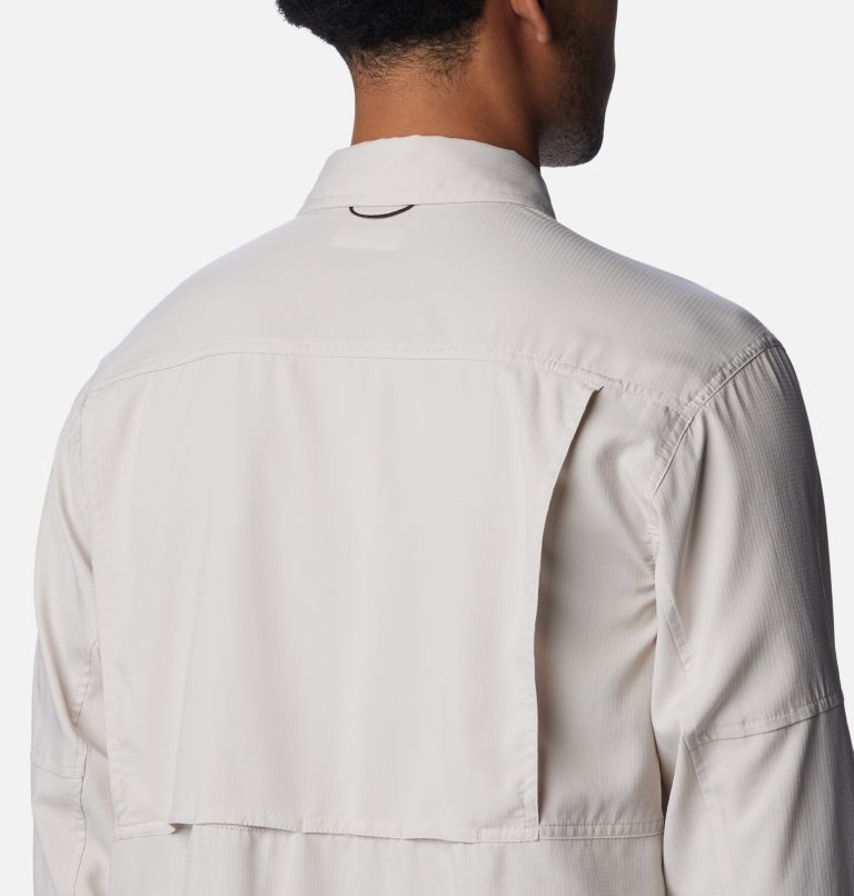 Men's Silver Ridge Utility Lite Long Sleeve Shirt - Tall, Color: Dark Stone, image 6