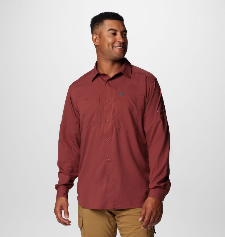 Men s Silver Ridge Utility Lite Long Sleeve Shirt Tall Columbia Sportswear