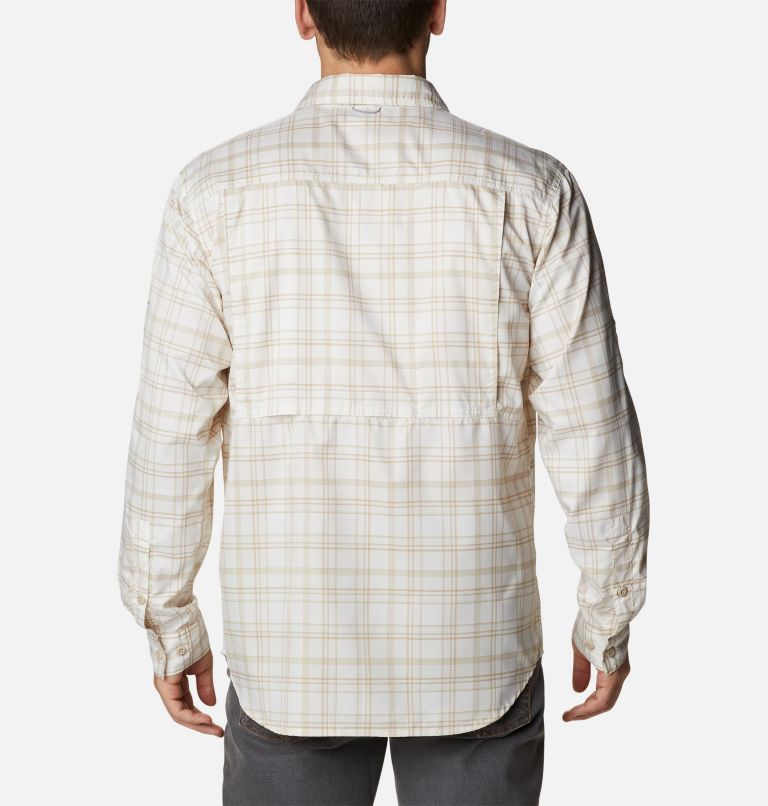 Thumbnail: Men's Silver Ridge Utility Lite Plaid Long Sleeve Shirt, Color: Chalk Multi Plaid, image 2