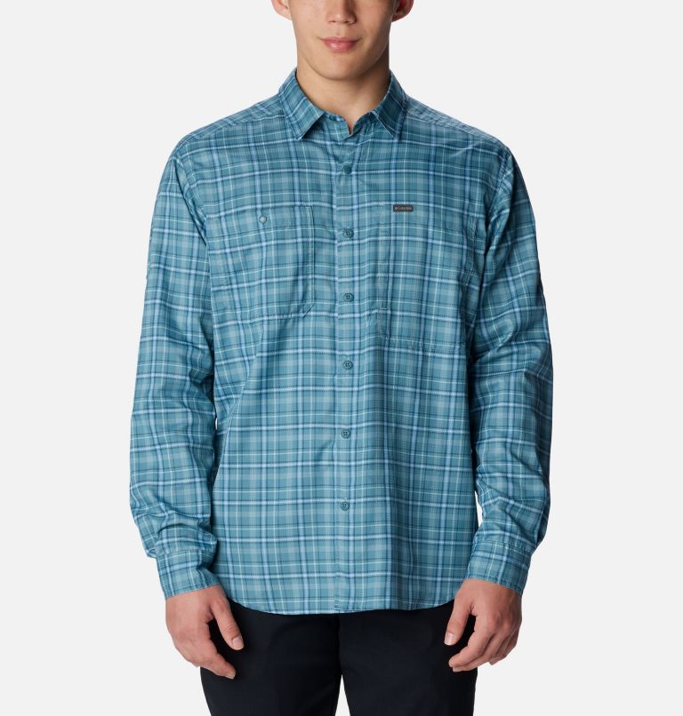 Chemise manches longues à carreaux Silver Ridge Utility Lite Homme, Color: Cloudburst, Multi Plaid, image 1