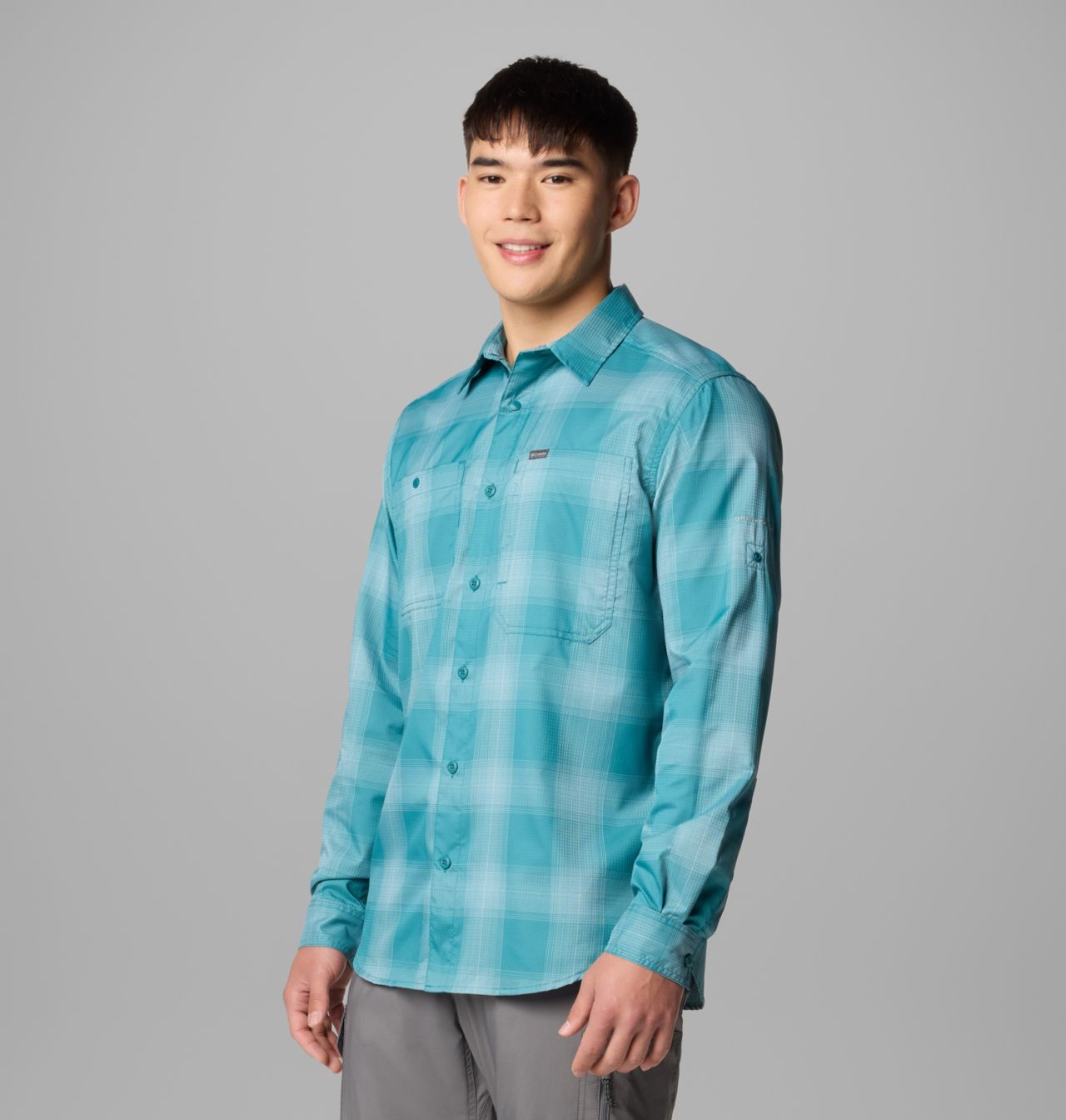 Men's Silver Ridge™ Utility Lite Plaid Long Sleeve Shirt 4
