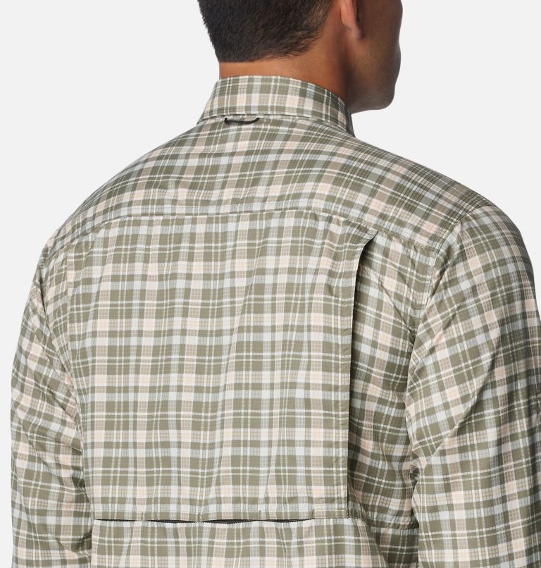 Columbia Silver Ridge Utility Beige Men's Long Sleeve T-Shirt