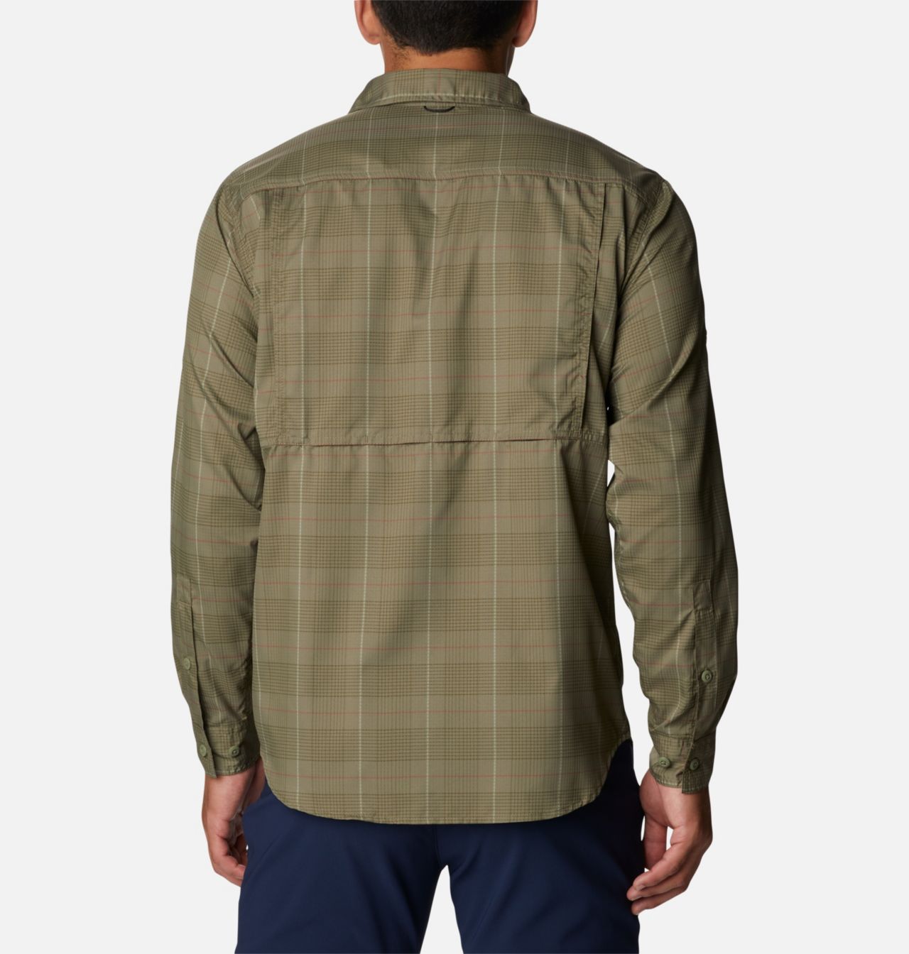 Men's Silver Ridge™ Utility Lite Plaid Long Sleeve Shirt 2
